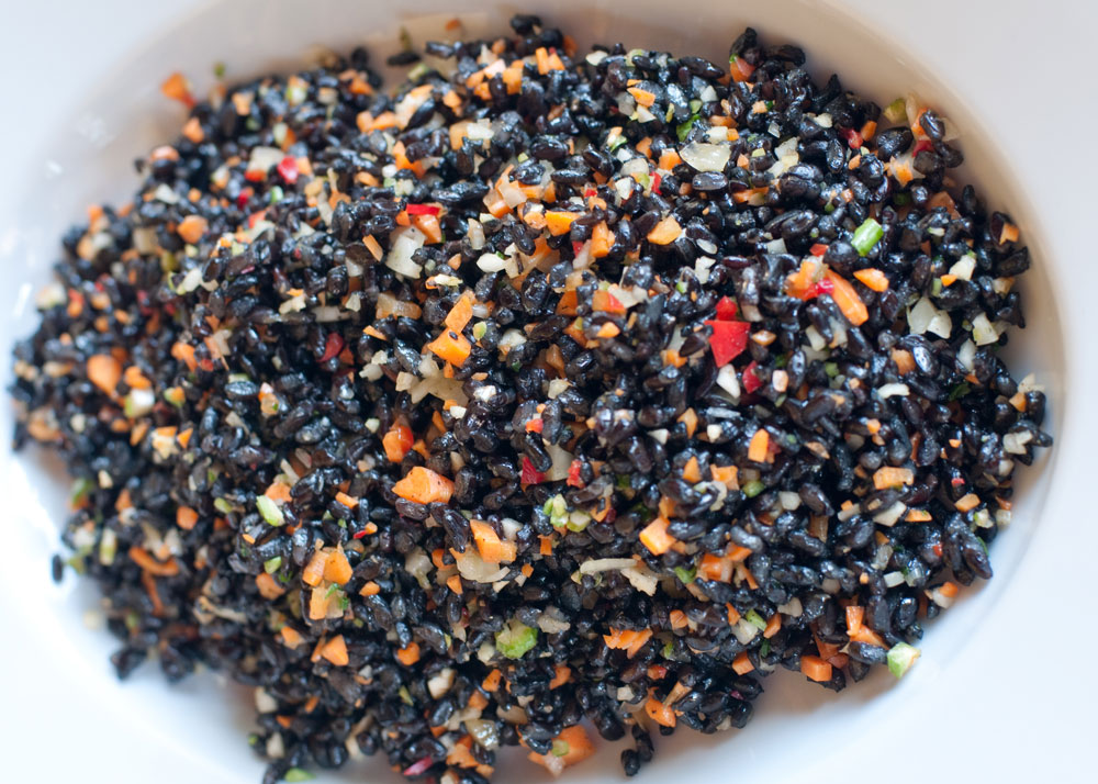 Black Rice Pilaf