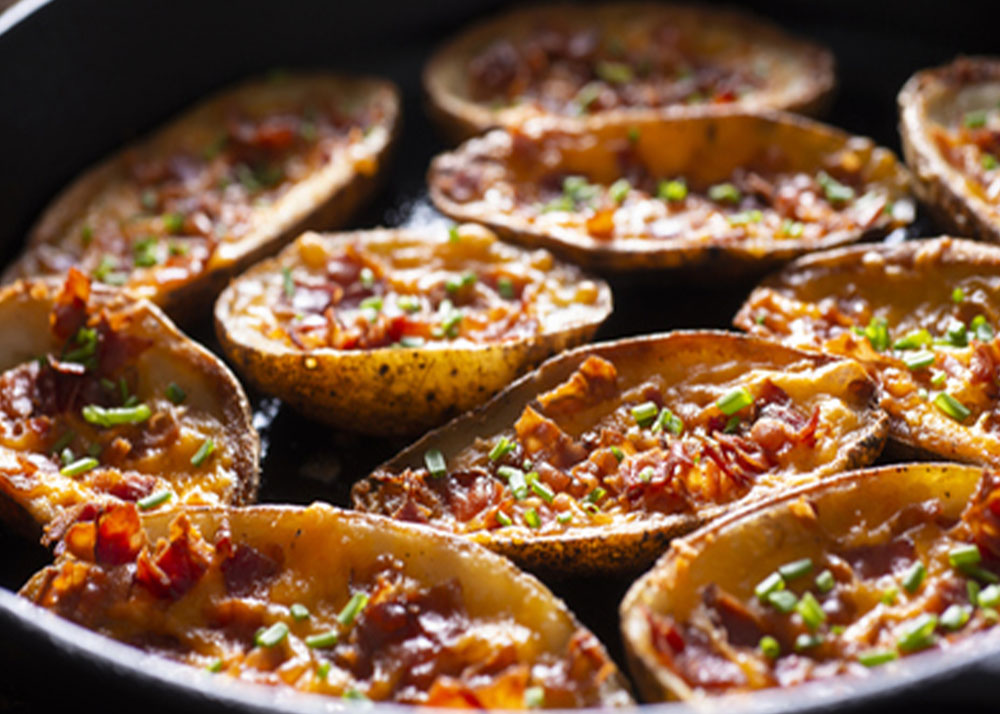 Decadent Potato Skins