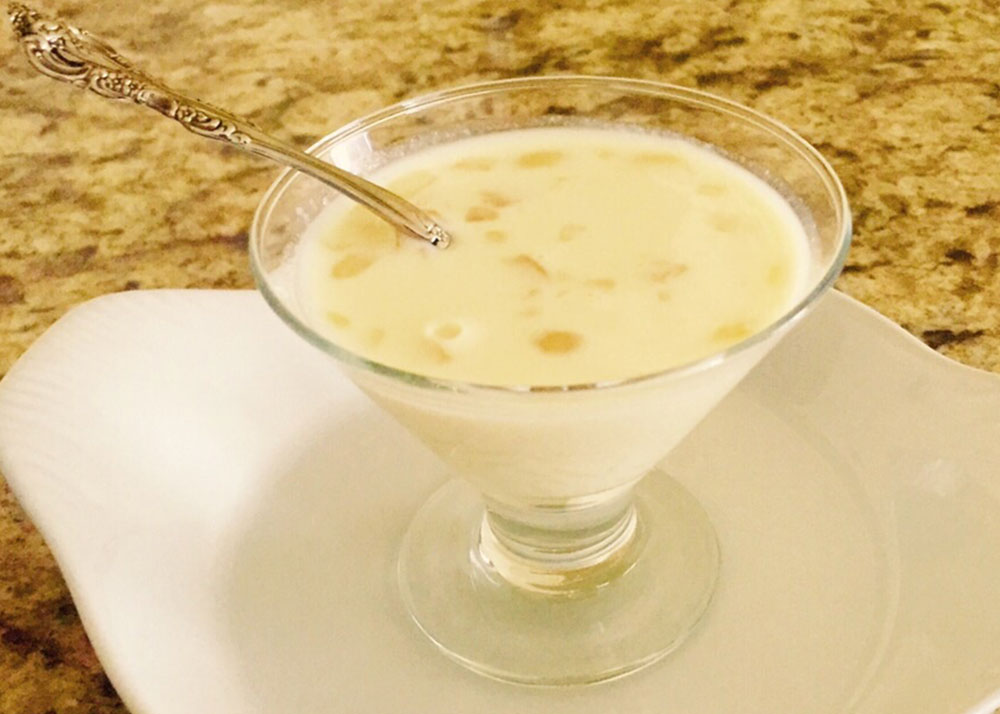 Almond Rice Pudding