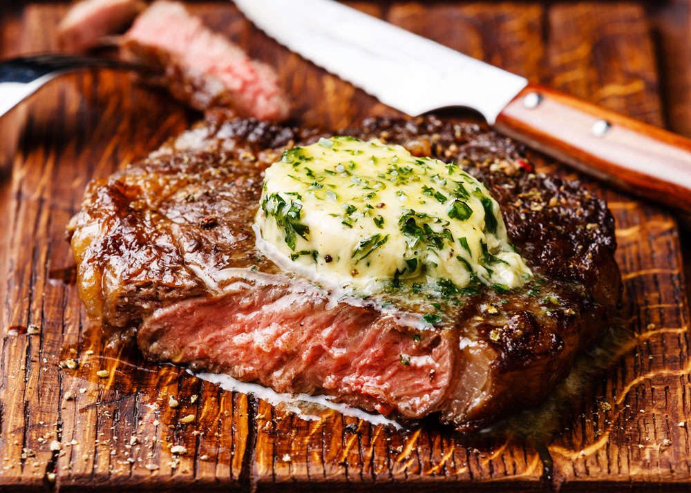 Chateaubriand with Herb Butter