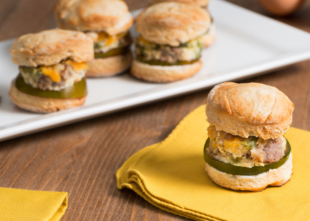 Mini Frittata Sandwiches