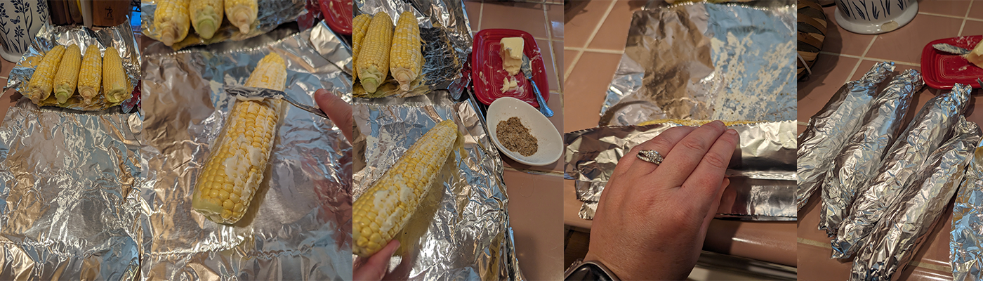 bbq corn step by step instructions